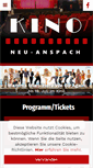 Mobile Screenshot of kino-anspach.de