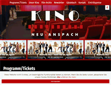 Tablet Screenshot of kino-anspach.de